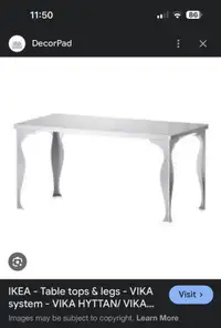 VINTAGE IKEA SS STEEL OFFICE DESK / DINING TABLE MODERN 