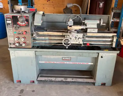 King Industrial 14” x 40” Metal Lathe, View more