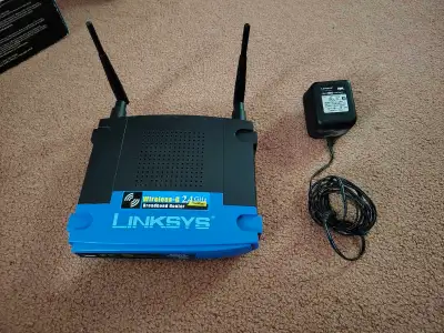 Linksys WRT54G Router, View more