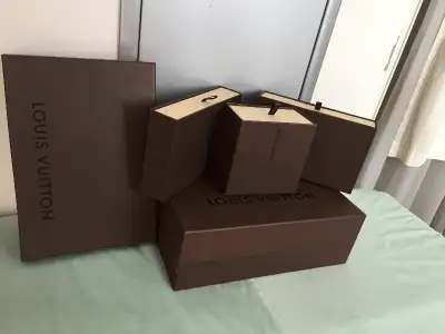 Louis Vuitton Authentic Gift Boxes, ETC - READ AD DESCRIPTION, View more