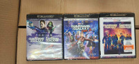 Guardians of the Galaxy Vol 1, 2 and 3 4k Ultra HD 