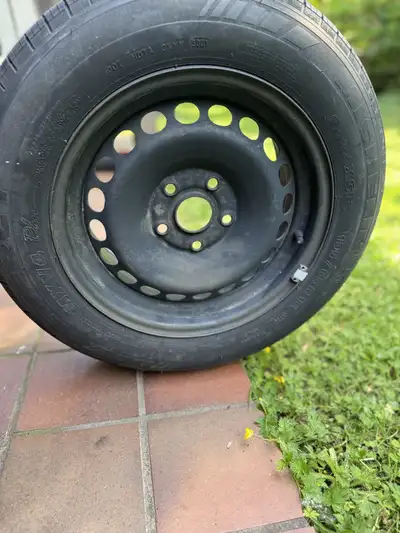 I am selling a single new tire with rim, details include: * Never used * Tire size:195/64/R15 * Size...
