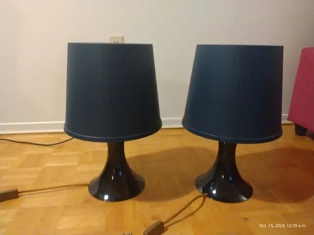 Ikea LANPAN table lamps, Set of 2 in Indoor Lighting & Fans in City of Toronto - Image 2