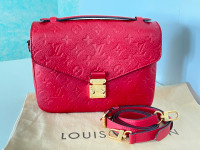 Authentic Louis Vuitton Métis red Empriente leather 