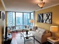 1+Den Bedroom - 690ft2 - Fully Furnished Luxury Downtown