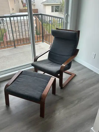 Rocking Armchair w/ matching Footstool, View more