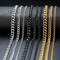 Punk Stainless Steel Necklace For Men Women