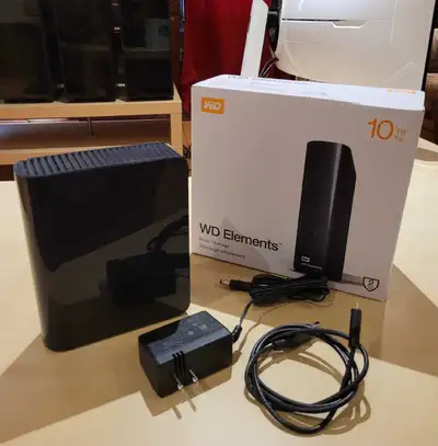 Disque Dur Externe WD Elements 10TB External Hard Drive, View more