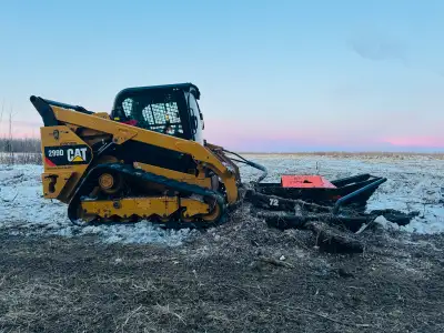 I am offering mulching and land clearing services across Northern Alberta such as ROW clearing, acre...