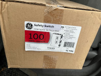 100A 600ｖGE heavy duty safety switch 
