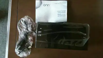 Onn cr-420 lg. Digital clock radio-NEW/unused/inst., View more