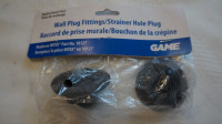 GAME WALL AND STRAINER HOLE PLUG FITTINGS 10127