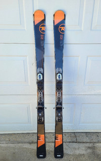 Rossignol 160cm skis with bindings