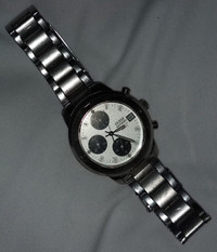 Watch Guess stainless Steel chronograph