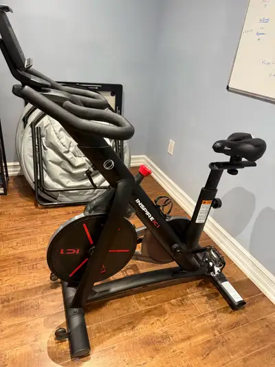 Get ready to take your fitness routine to the next level with this Inspire IC1 indoor cycle! This ex...
