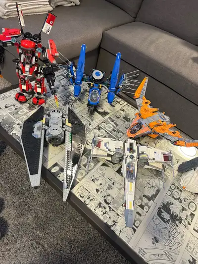 Lego assorted figures, View more