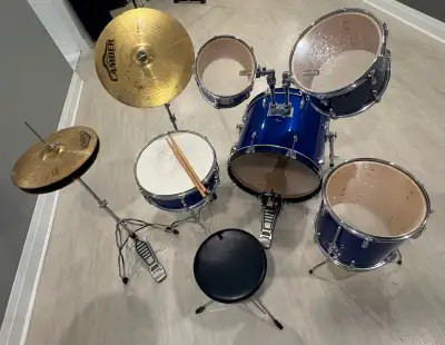 Trak 5-Piece Drum Set with camber Cymbals, View more