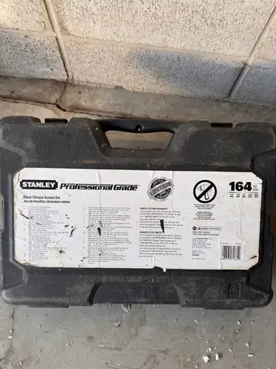 Stanley Professional Grade  Socket Set – Black Chrome, View more