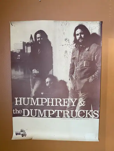 Original Humphrey & The DumpTrucks poster 
