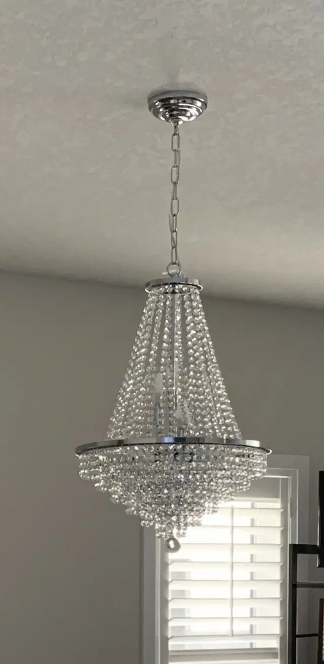 Delisle 8 Light Empire Chandelier in Indoor Lighting & Fans in Kitchener / Waterloo - Image 3