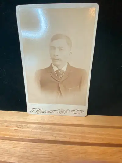 ANTIQUE AMERICAN  CABINET CARD PAT GARRETT, View more