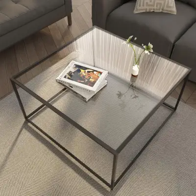 Glass Coffee Table Modern Center Table, View more