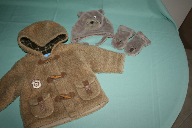 12 month Sheppa Coat, Hat, & Gloves $5.00 in Clothing - 9-12 Months in Windsor Region