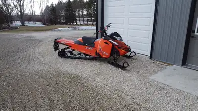 Skidoo summit x 800 154 3300miles Nice shape Track has lots of life Adjustable riser Aftermarket add...