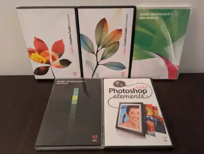 Adobe Creative Suites and Photoshop Elements 3.0 - OLD SOFTWARE, View more
