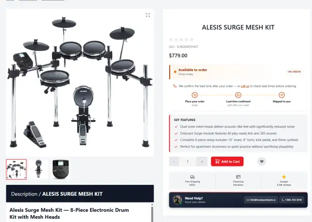 Complete Electronic Drum Kit562904890868377605