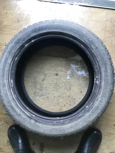 2 all weather tires from a Toyota Matrix very little wear 215/50R17