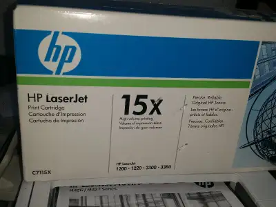 C7115X 15X Toner Cartridge for HP LaserJet 1200 1220 3300 3310 3, View more