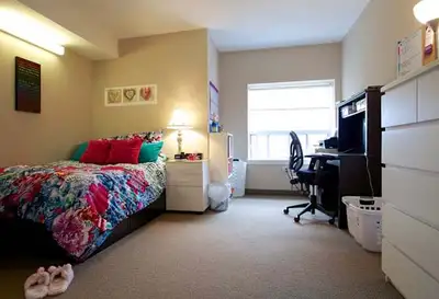 Rent: $840 + Hydro Females Only Private ensuite bathroom for each bedroom Modern kitchen with microw...