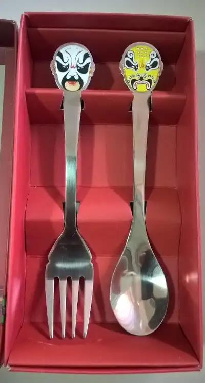 Chinese Facial Masks Stainless Steel Cutlery set, View more