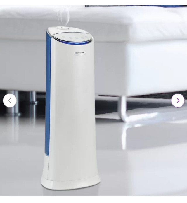 Pure Guardian 1.5 Gallons Dual Mist Ultrasonic Tower Humidifier in Heaters, Humidifiers & Dehumidifiers in City of Toronto