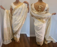 BRAND NEW Traditional Indian Women's Saree/Sari Top (size XS/M)