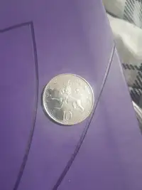 1992 Ten Pence coin