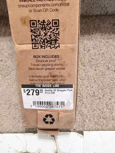 OneUp V2 dropper seatpost for mountain bikes NEW IN BOX , View more