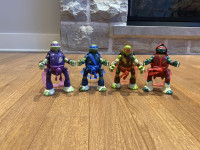 4 Figurines de Ninja Turtle 