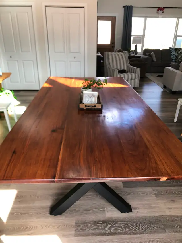 X-Large Harvest Table- solid wood in Dining Tables & Sets in Winnipeg - Image 6