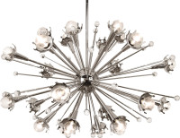 Polished Nickel Finish Chandelier