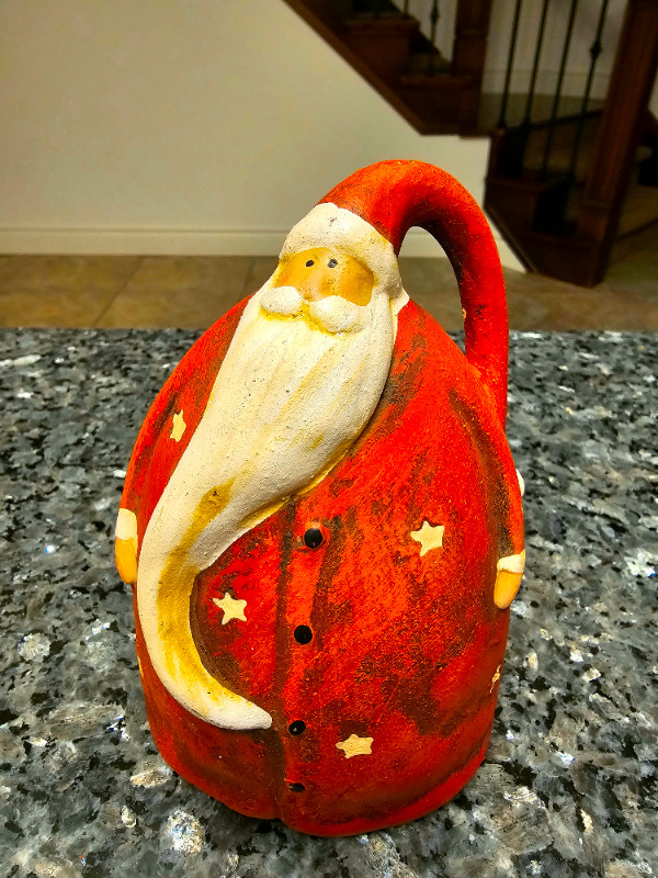 Christmas Decor/Santa/Poly Meshsh in Holiday, Event & Seasonal in Kitchener / Waterloo - Image 2