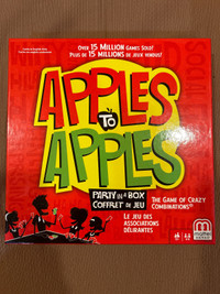 Brand new “Apples to Apples” family game