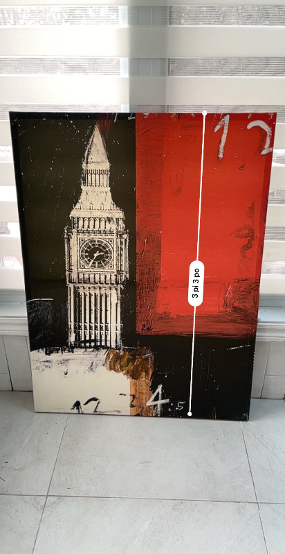 Toile Big Ben in Arts & Collectibles in Gatineau - Image 3