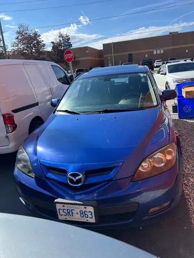 2009 Mazda 3 Hatchback well mechanical maintain . 5 speed manual Comes with winter tiers and summer...