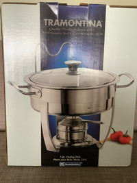 Tramontina Stainless Steel Chafing Dish 3 Qt