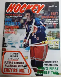 Magazine Hockey Pictorial Fevrier 1976 Phil Esposito