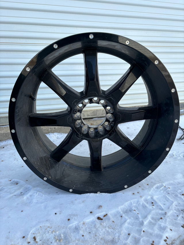 22x 10 moto metal wheels  in Cars & Trucks in Fort McMurray - Image 4