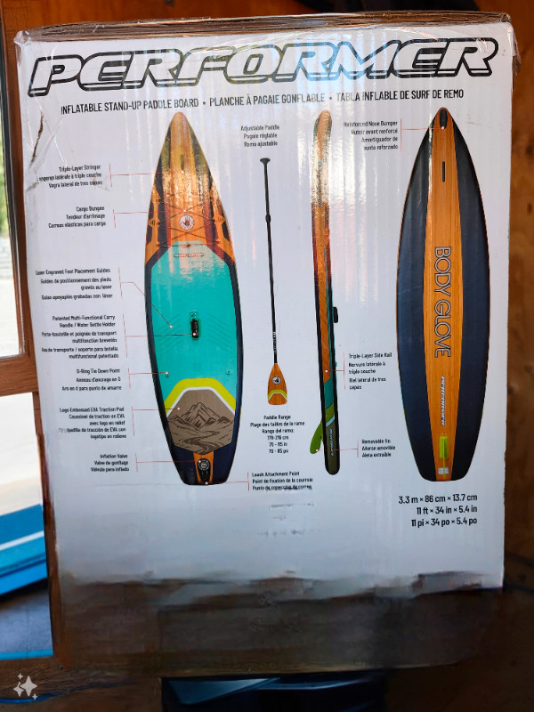 Paddleboard performance package *NEW* in Canoes, Kayaks & Paddles in Whitehorse - Image 2