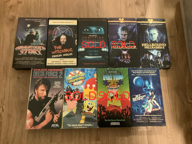 Buy 2 Get 1 Free Horror VHS Tapes and Other Genres Etc in CDs, DVDs & Blu-ray in Edmonton - Image 4